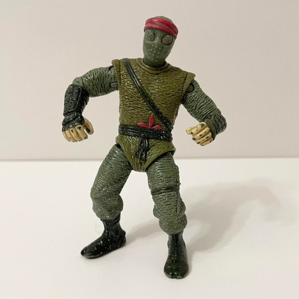 Vintage 1992 TMNT Foot Soldier Movie Star Figure Ninja Turtles